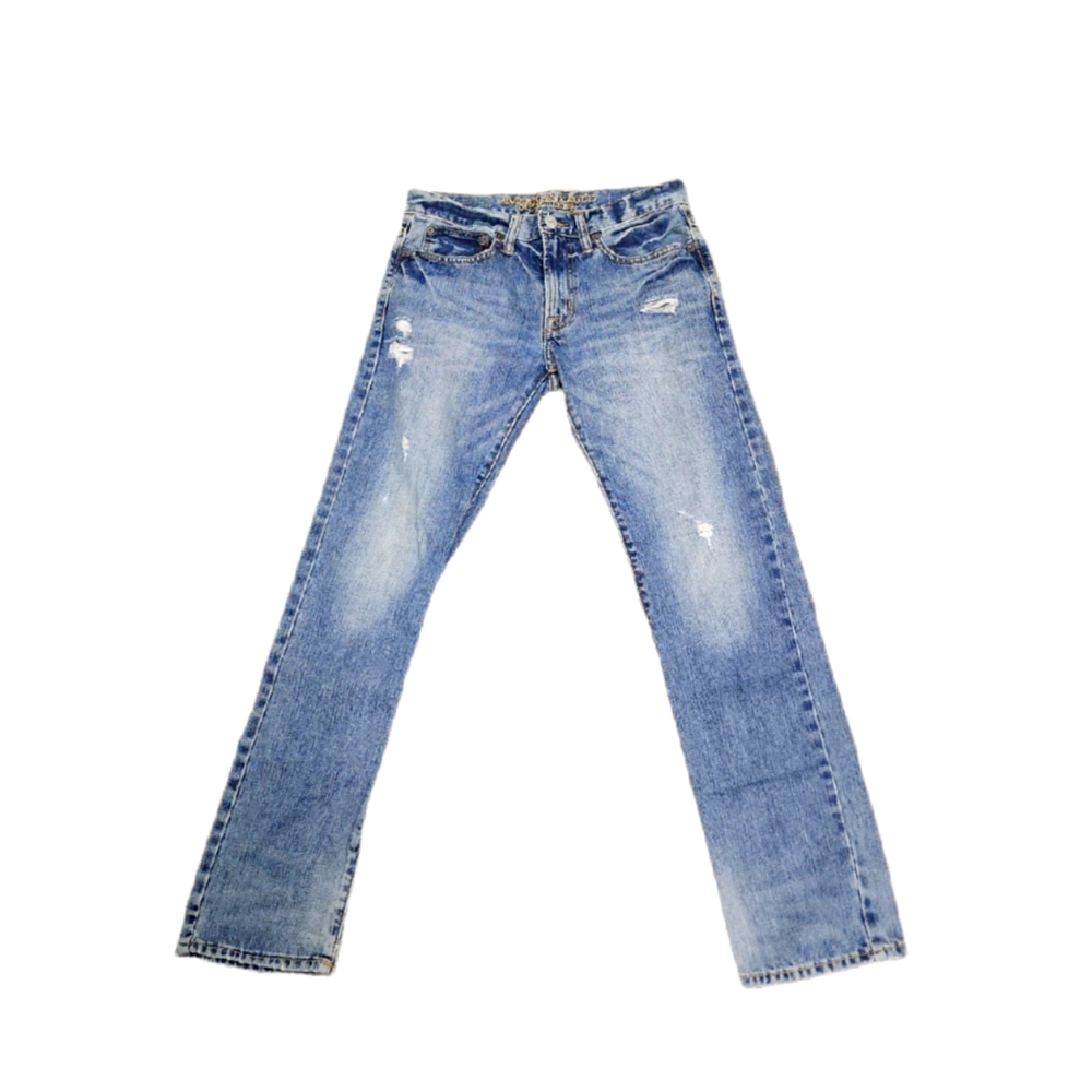 American Eagle Distressed Five Pocket Slim Jeans Size 28x30
